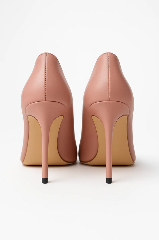 Bledoružové lodičky 10 cm